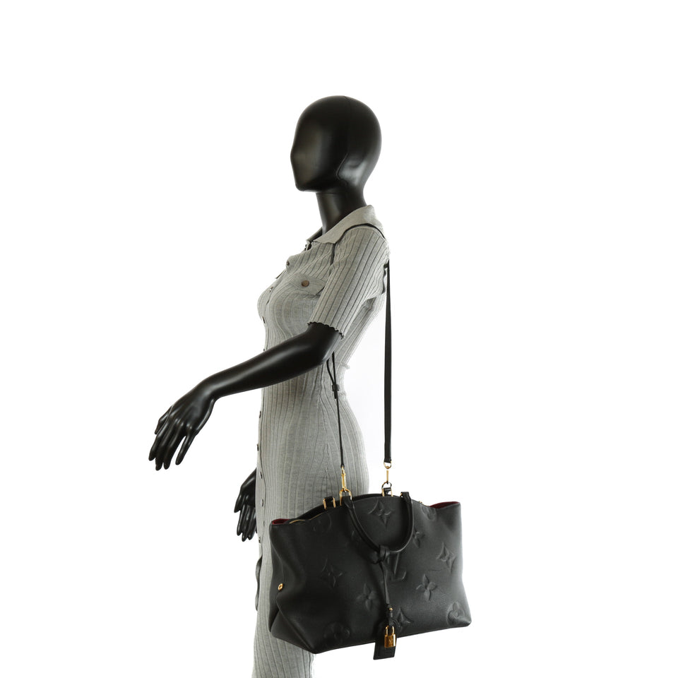 LOUIS VUITTON Grand Palais Black Monogram Empreinte