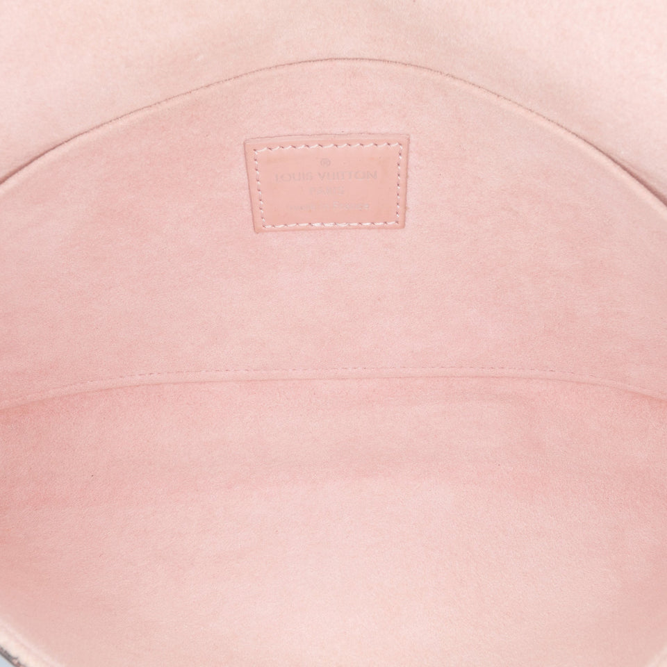 Pink Louis Vuitton Epi Pochette Felicie Crossbody Bag
