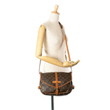 Brown Louis Vuitton Monogram Saumur 30 Crossbody Bag
