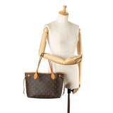 Brown Louis Vuitton Monogram Neverfull PM Tote Bag