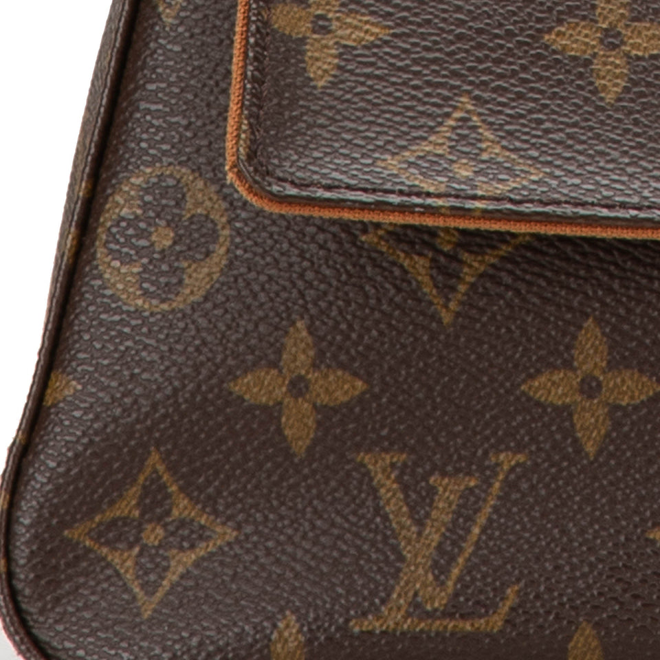 Brown Louis Vuitton Monogram Looping Mini Shoulder Bag