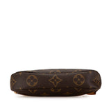 Brown Louis Vuitton Monogram Mini Pochette Accessoires Handbag