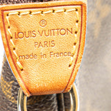 Brown Louis Vuitton Monogram Mini Pochette Accessoires Handbag