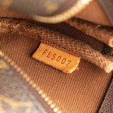 Brown Louis Vuitton Monogram Mini Pochette Accessoires Handbag