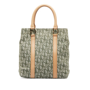 Green Dior Oblique Tote