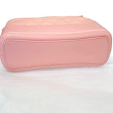 CHANEL Gabrielle Medium Aged Calfskin Leather Shoulder Bag Pink