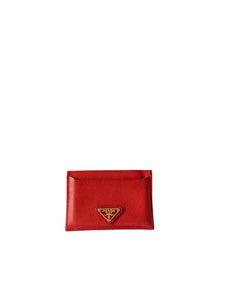 Prada Red Card Holder