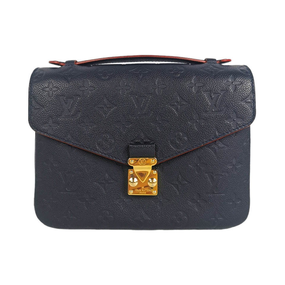 Louis Vuitton Pochette Métis Marine Rouge Monogram Empreinte