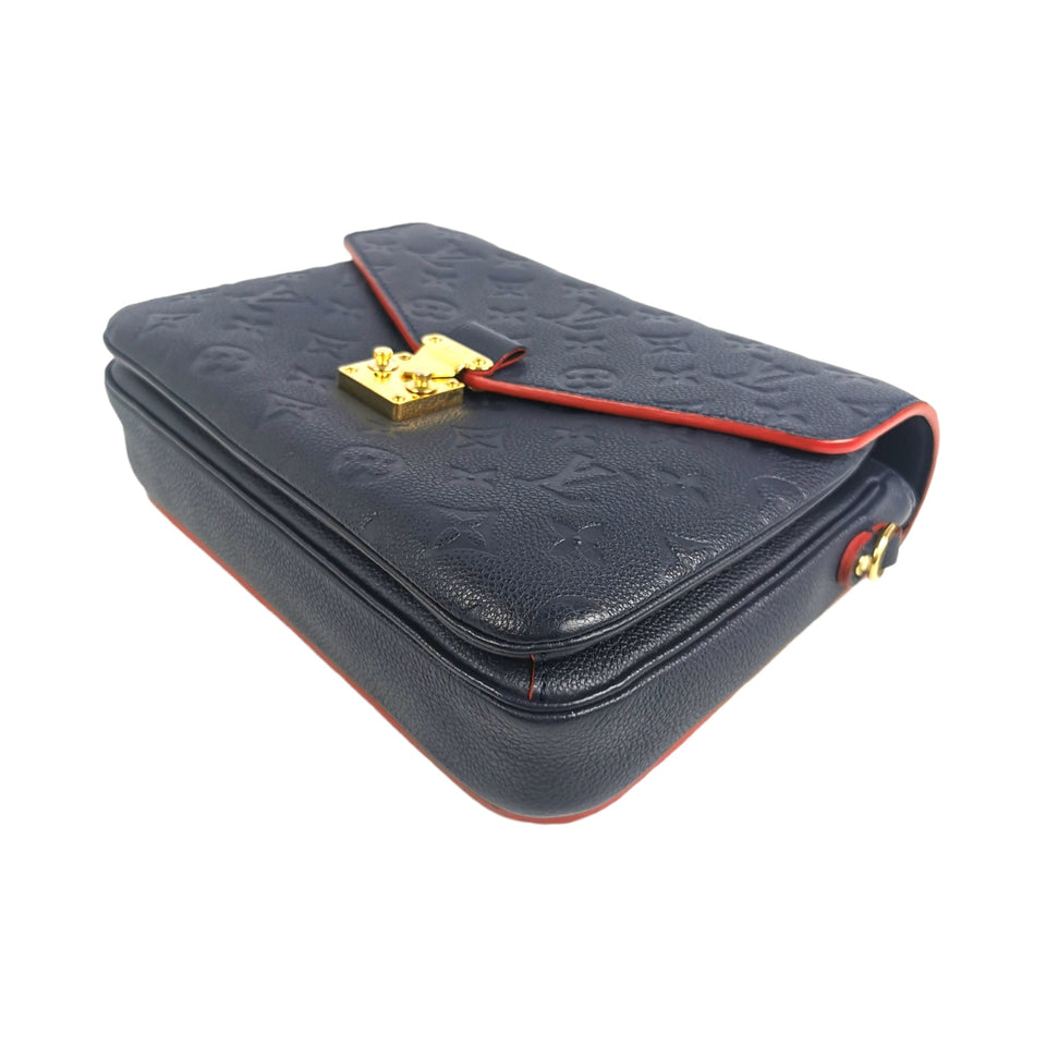 Louis Vuitton Pochette Métis Marine Rouge Monogram Empreinte