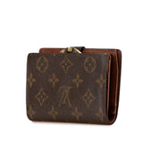 Brown Louis Vuitton Monogram Viennois Small Wallets