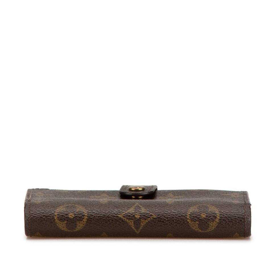 Brown Louis Vuitton Monogram Viennois Small Wallets