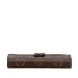 Brown Louis Vuitton Monogram Viennois Small Wallets