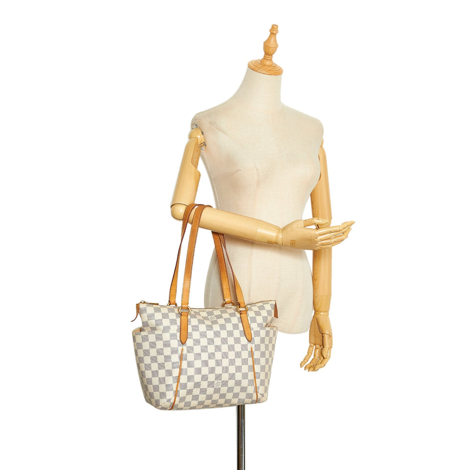 SALE Louis Vuitton Totally PM Damier Azur Canvas