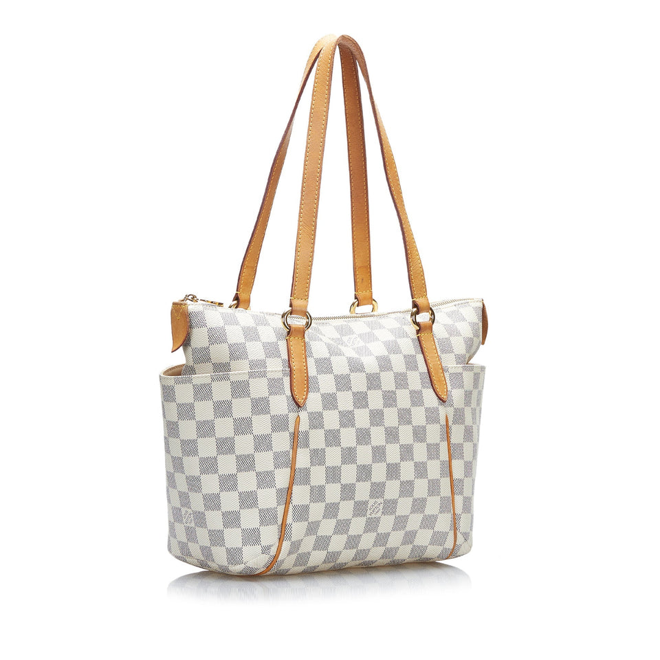 SALE Louis Vuitton Totally PM Damier Azur Canvas