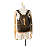 Brown Louis Vuitton Monogram Montsouris GM Backpack