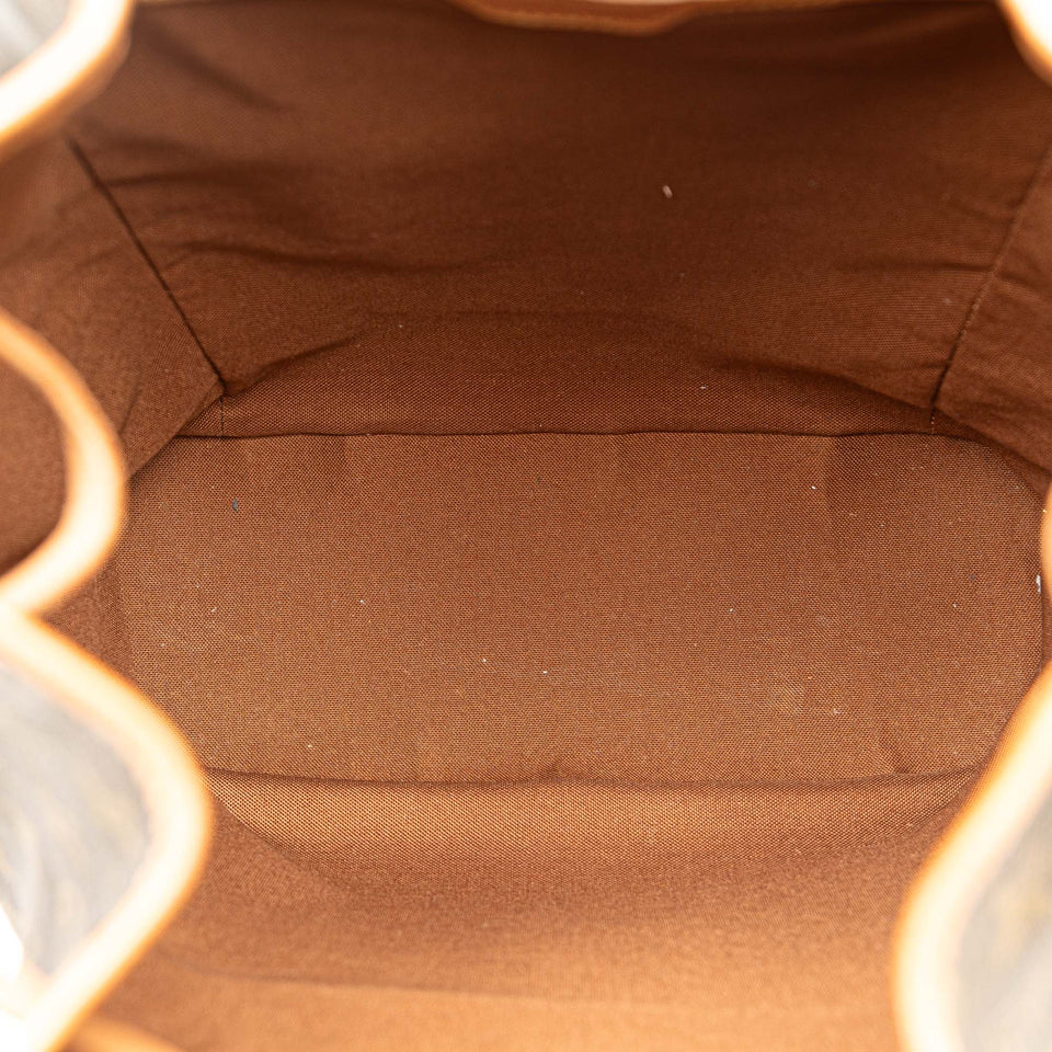 Brown Louis Vuitton Monogram Montsouris GM Backpack
