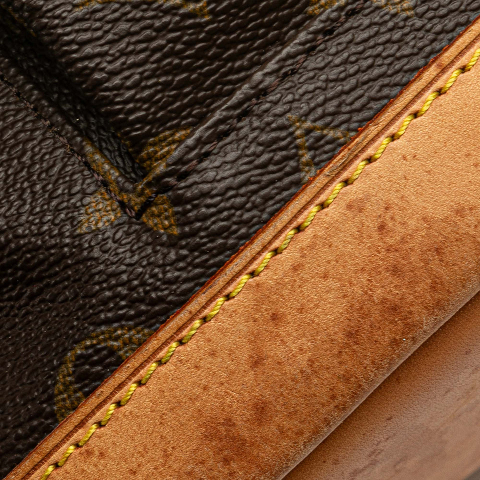 Brown Louis Vuitton Monogram Montsouris GM Backpack