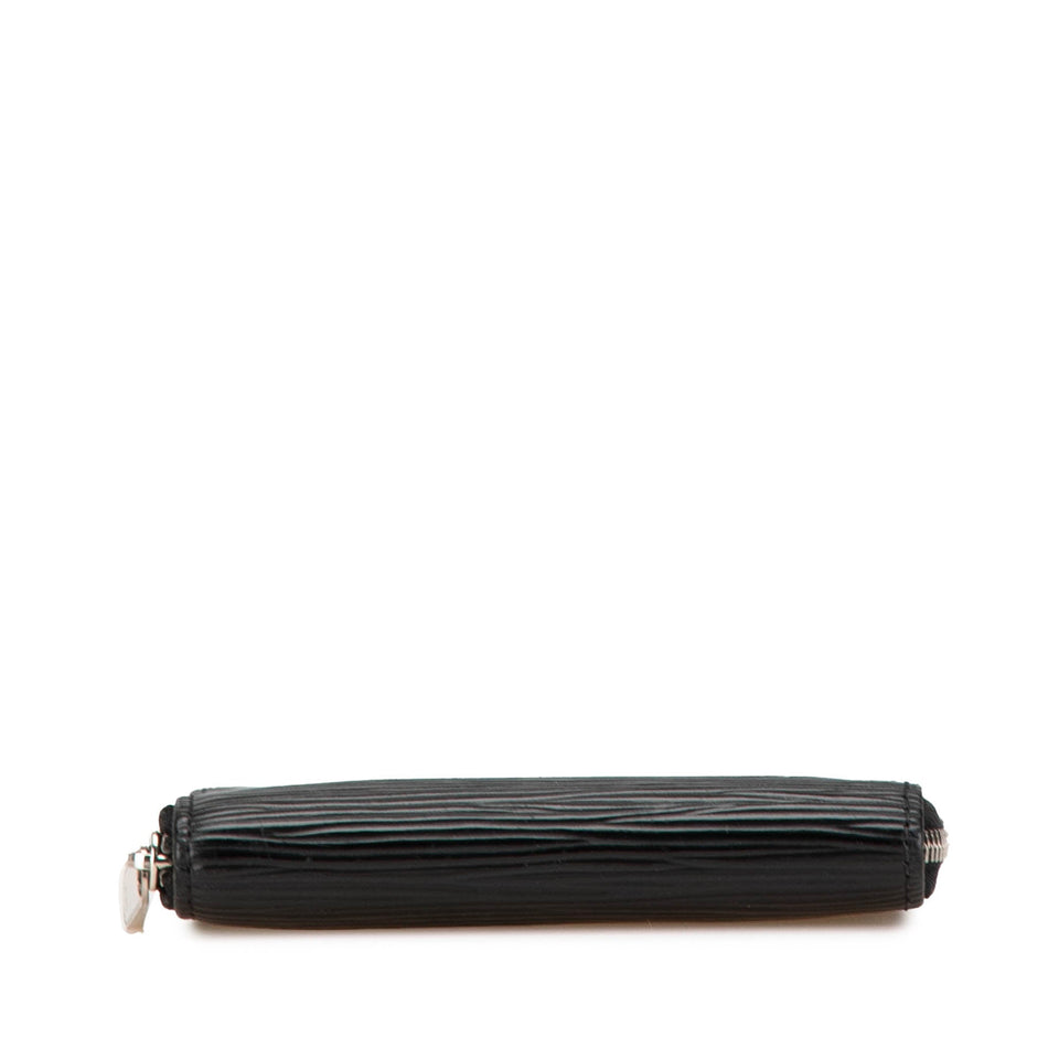 Black Louis Vuitton Epi Zippy Coin Purse