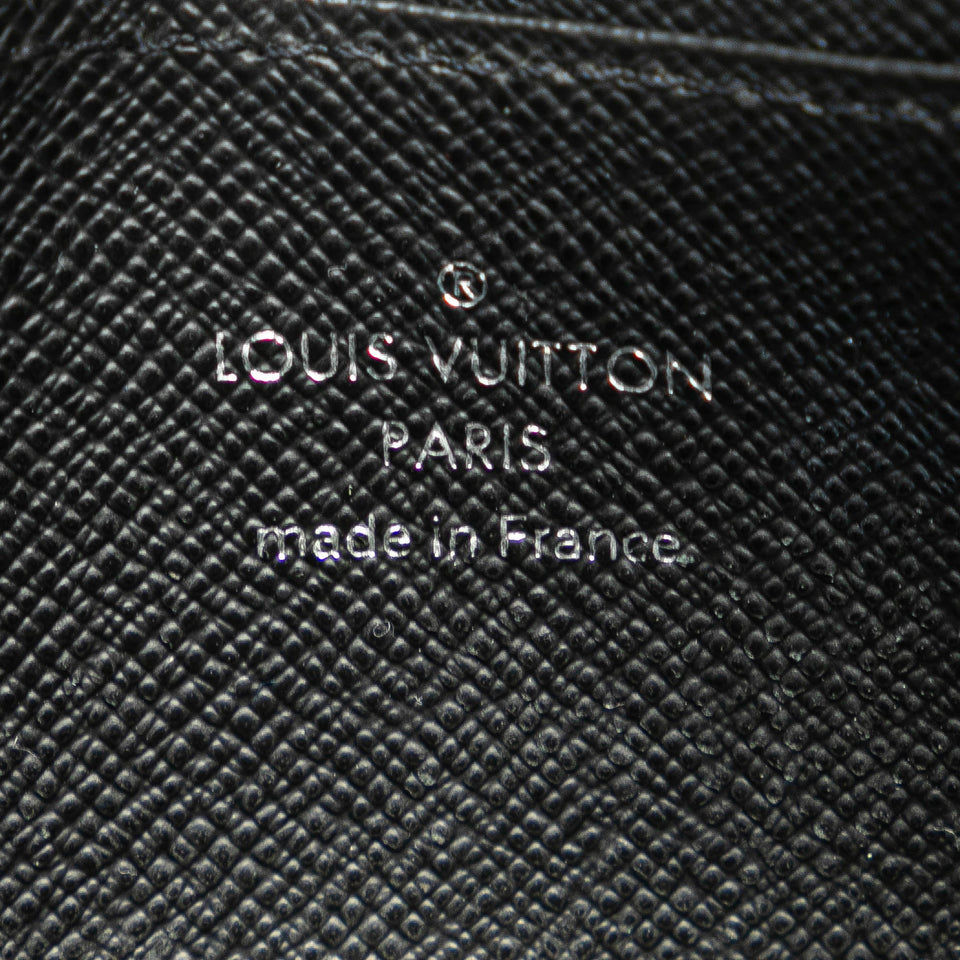 Black Louis Vuitton Epi Zippy Coin Purse