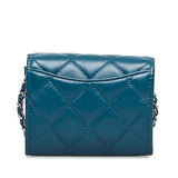 CHANEL Classic Compact Wallet On Chain Crossbody Bag