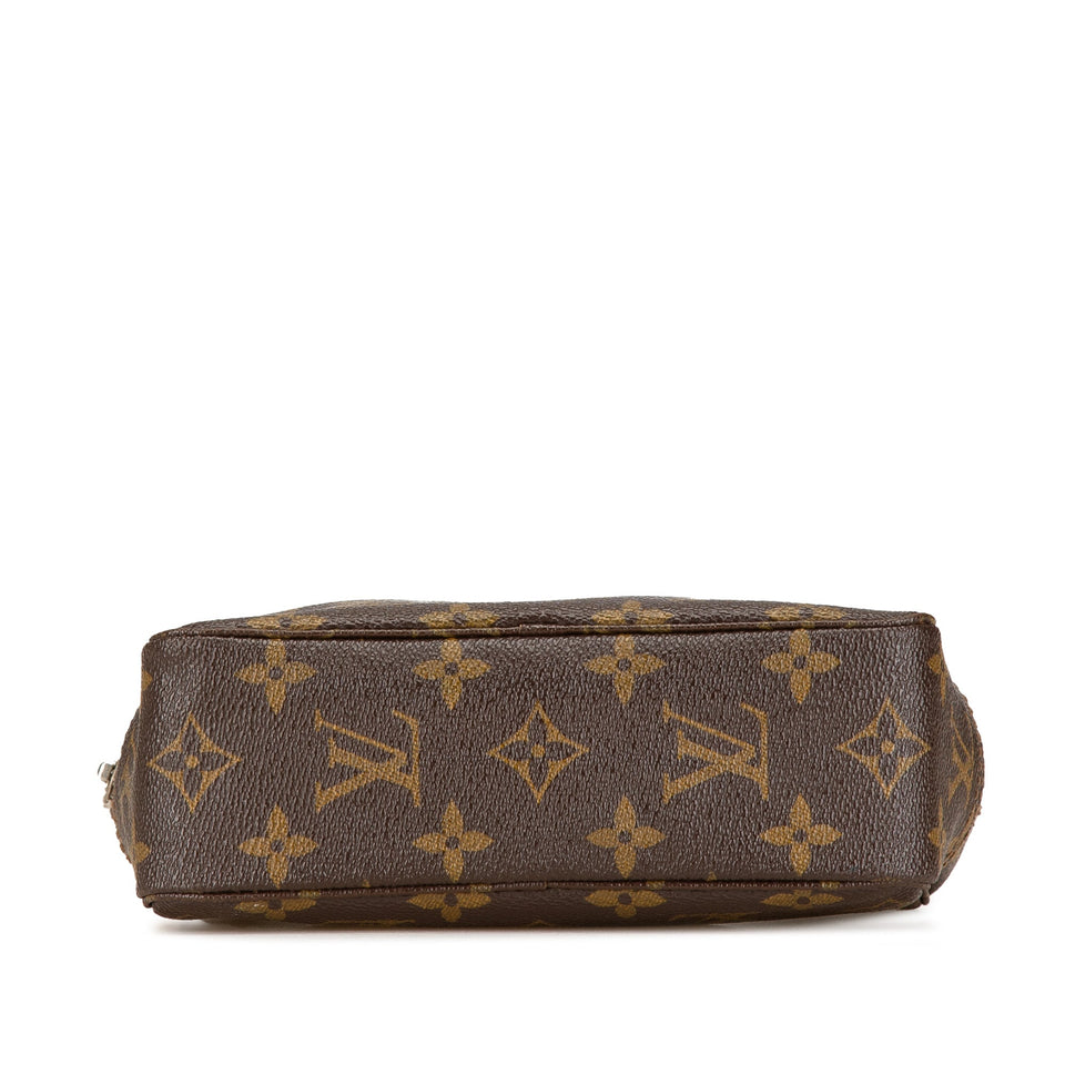 Brown Louis Vuitton Monogram Trousse Toilette 18 Pouch