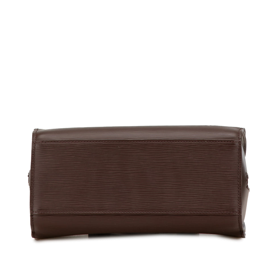 Brown Louis Vuitton Epi Pont Neuf Handbag