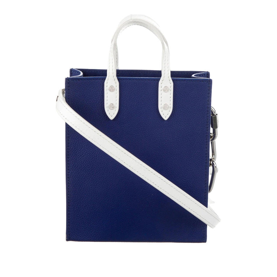 Blue Louis Vuitton Everyday Sac Plat XS Satchel