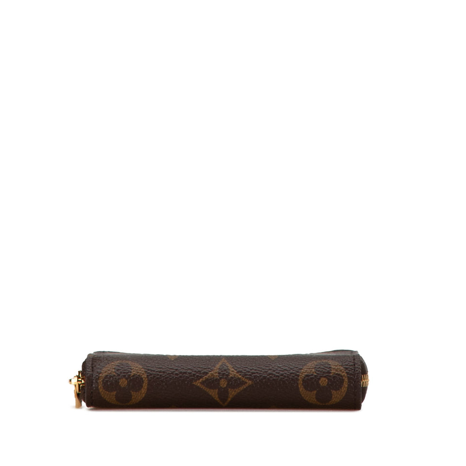 Brown Louis Vuitton Monogram Zippy Coin Purse