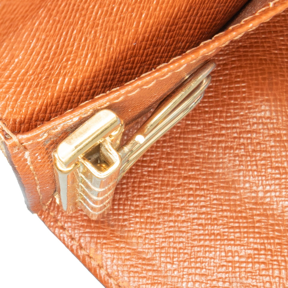 Brown Louis Vuitton Monogram 4 Key Holder