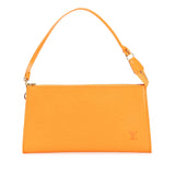 Orange Louis Vuitton Epi Pochette Accessoires Shoulder Bag
