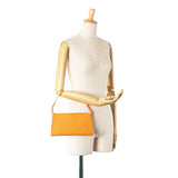 Orange Louis Vuitton Epi Pochette Accessoires Shoulder Bag