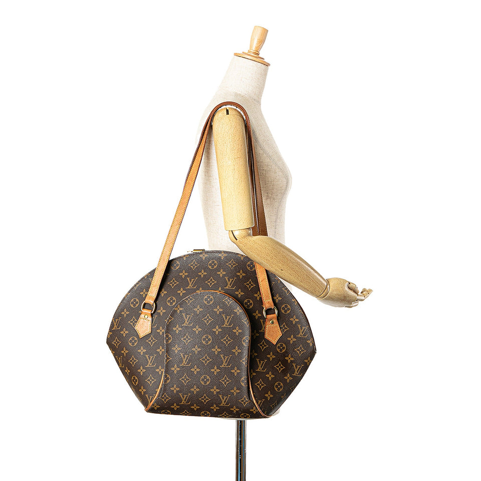 Brown Louis Vuitton Monogram Ellipse GM Shopping Bag