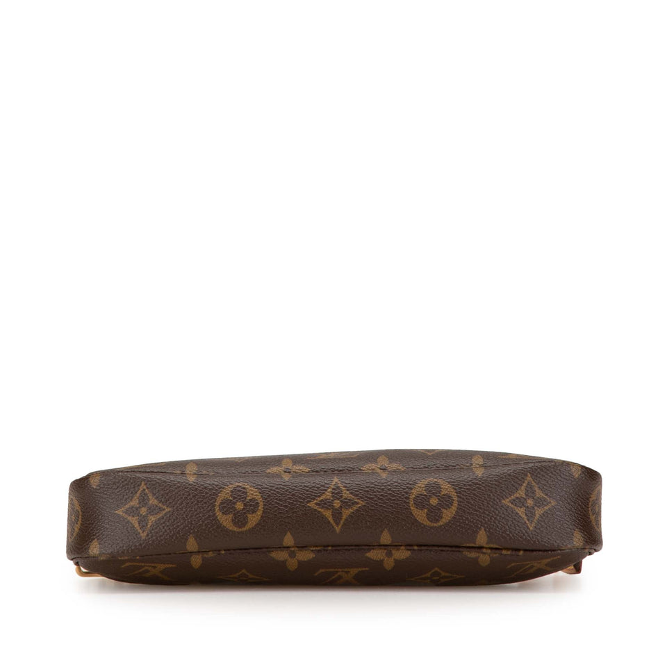 Brown Louis Vuitton Monogram Pochette Accessoires Shoulder Bag