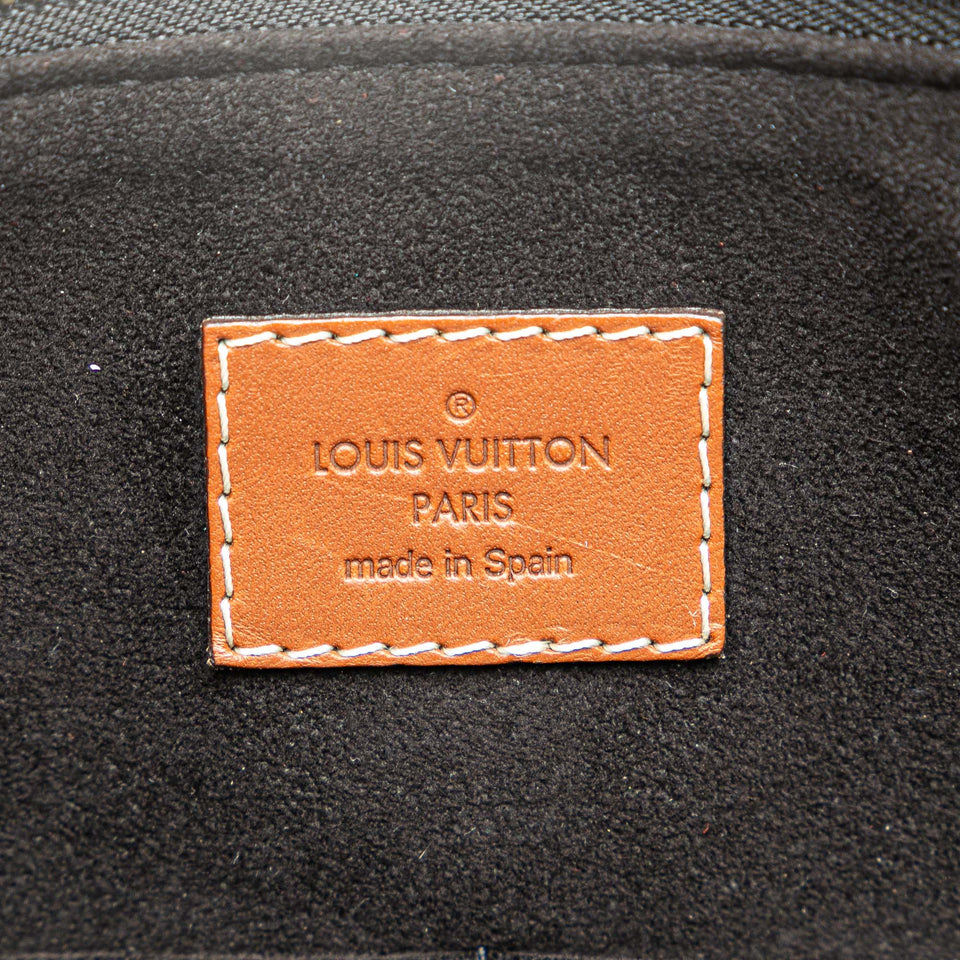 Brown Louis Vuitton Monogram Pallas MM Satchel