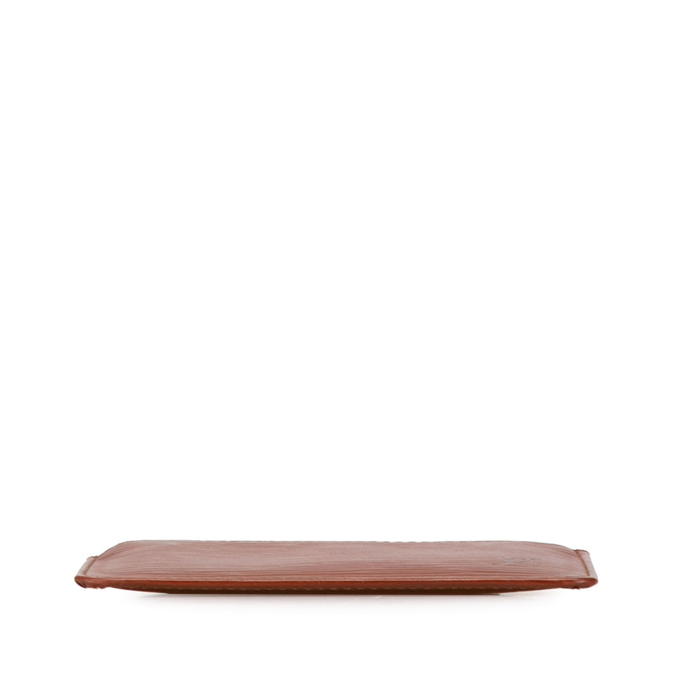 Brown Louis Vuitton Epi Pochette Cles Coin Pouch
