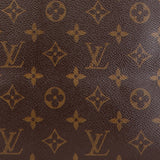 Brown Louis Vuitton Monogram Cabas Mezzo Tote Bag