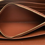 Brown Louis Vuitton Monogram Zippy Organizer Wallet