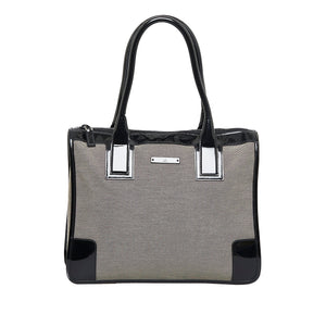 Gucci Handbag Grey Canvas