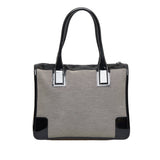 Gucci Handbag Grey Canvas