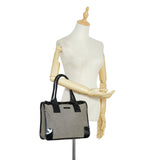 Gucci Handbag Grey Canvas