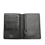 Black Louis Vuitton Damier Graphite Passport Cover