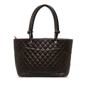 Brown Chanel Large Cambon Ligne Tote