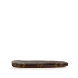 Brown Louis Vuitton Monogram Pochette Cles Coin Pouch