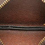 Brown Louis Vuitton Monogram Pochette Cles Coin Pouch
