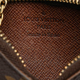 Brown Louis Vuitton Monogram Pochette Cles Coin Pouch