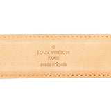 Black Louis Vuitton Ceinture Classic Belt
