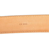 Black Louis Vuitton Ceinture Classic Belt
