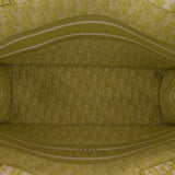 Dior Book Tote Green Oblique Canvas