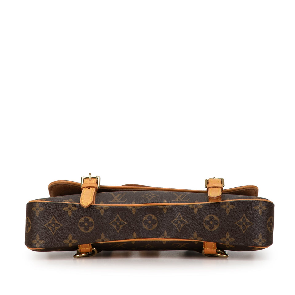 Brown Louis Vuitton Monogram Marelle Sac a Dos