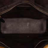 Dior Lady Dior Medium Black Supple Studded Cannage Quilted Leather Gold
